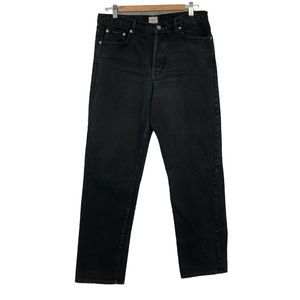 Calvin Klein Jeans Juniors Size 11 Black Straight Leg Jeans